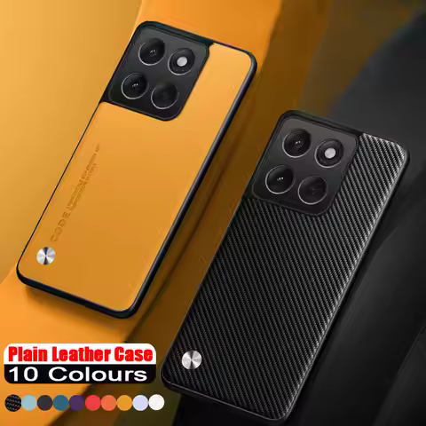 for Motorola Edge 60 Pro Carbon Fiber PU Leather Case for Motorola Edge 60 Stylus 60 Fusion 60s Matt