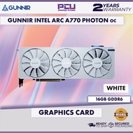GUNNIR INTEL ARC A770 PHOTON 16GB OC WHITE GDDR6 GRAPHICS CARD (2 Years Warranty)