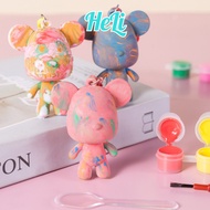 Bearbrick Bear Statue Coloring Key Chain