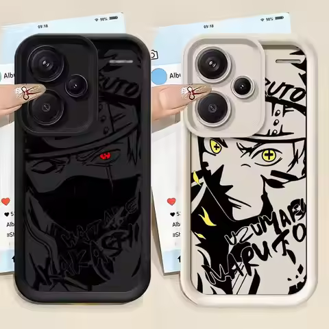 Anime Cool-N-Narutos Soft TPU Phone Case for Xiaomi Redmi Note 12S 10 13 14 11S 11 12 13 14 Pro Plus