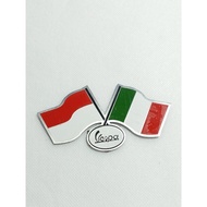 Indonesian Cross Emblem Italy Vespa