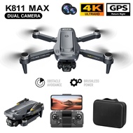 โดรน K811 MAX พร้อมระบบระบุตำแหน่ง GPS, ถ่ายภาพทางอากาศความละเอียดสูง 4K HD, ควอดคอปเตอร์พร้อมระบบหล
