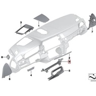 ORIGINAL bmw F10 F11 COVER TRIM PANEL BOTTOM SPEEDOMETER ORIGINAL AND TRUSTED