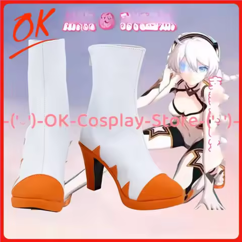 [Customized] Honkai Impact 3 Kiana Kaslana Cosplay Shoes Anime Roleplay Prop Halloween Carnival Holi