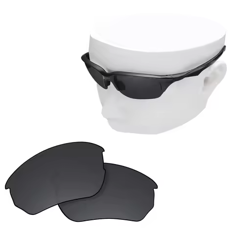 OOWLIT Polarized Replacement Lenses for Oakley Flak Beta Asian Fit OO9372 - 64mm Sunglasses - Multi 