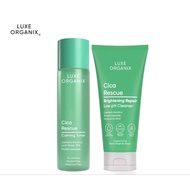 Luxe Organix Cica Rescue Calming Cleanser 150g & Luxe Organix Cica Rescue Calming Toner 150ml Bundle