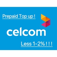 Celcom prepaid card top up