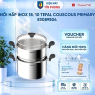 Tefal Couscous Primary E 18/10 Stainless Steel Steamer3089504 24cm - Stainless steel - 3-layer base 