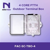 FTTH Outdoor Terminal Box (4 Core, 8 Core, 12 Core)