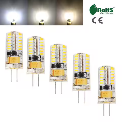 5Pcs Mini G4 LED Light Bulbs 12V 220V 2W 3W 5W 9W 12W SMD Replace 50W Incandescent Lamp For Spotligh