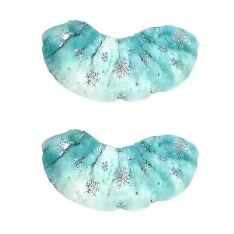 Soft Protector Ice Skate Shoes Covers Hockey Skates Breathable Skate Shoes Protector Plush Case Colo