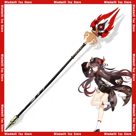 180cm Staff of Homa Genshin Impact Hu Tao Game Peripherals PVC Wooden Detachable Toys Model Bamboo C