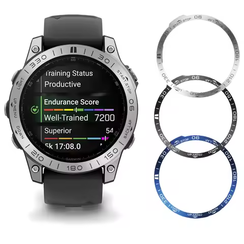 Stainless Steel Watch Bumper Protection Circle For Garmin Fenix 8 47/51mm 7 7X 7S Epix Pro Tactix Be