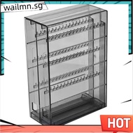 Dust-Proof Jewelry Storage Rack Transparent Plastic Earring Necklace Bracelet Box Earring Stud Earri
