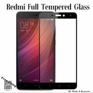 Redmi 5plus/Redmi 5/Redmi 5A/NOTE 5A/4A/NOTE 4 Full Cover 9D Tempered Glass(Free Gift)