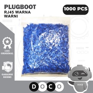 [1000PCS] Plugboot plug boot RJ45 Rubber Protective Connector LAN Cable CAT5e CAT6 Connector Pack