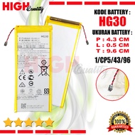 Baterai Battery HighQuality Kode HG30 For Type HP Motorola G5S+ / G5S Plus / Moto G6