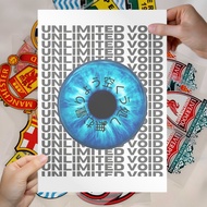 Digital DTF Print Screen Printing Anime Jujutsu Kaisen Gojo Satoru Eye Domain Expansion Unlimited Vo