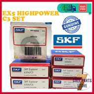 SKF C3 EX5 Engine Bearing Set C3 SKF Honda EX5 High Power EX5 Hi Power - 100% ORIGINAL