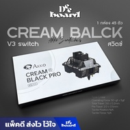 Akko Creamy Black Pro V3 Linear Switch (45 ea) Keyboard Mechanical