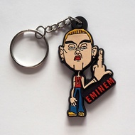 Eminem Rubber Keychain Rap