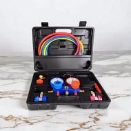 Air conditioning refrigerant Pressure Gauge Group R12 R22 R134a R404a 410a Refrigerant flowmeter for