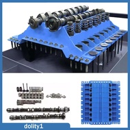 [Dolity1] Engine Parts Organizer Tray, Lightweight Car Cylinder Head Parts Storage Tray, Blue, for P