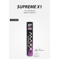 MAXX SUPREME X1 SHUTTLECOCK SPEED 77