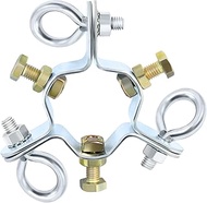 EZ 43-A 3 Way Antenna Masts Guy Wire Clamp for Erecting 0.8" to 1.8" Antenna Masts