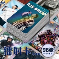eason陈奕迅镭射小卡96张全套专辑周边大连演唱会明信片签名照自印30.5g