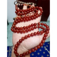 Tasbih batu akik yaman 100% asli original saiz 10mm 100biji
