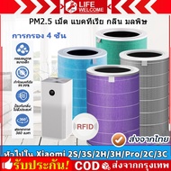 【ร้านไทย+จัดส่งฟรี】(มี RFID) ไส้กรองอากาศ Xiaomi Pro1 / 2 / 2S / 2H / 3H/ 3C / Pro ไส้กรองเครื่องฟอกอากาศ MI Air Purifier Filter ฟิลเตอร์ HEPA เกรดH13 แท้ แผ่นกรองอากาศ hepa+carbon กันฝุ่น PM 2.5 ของแท้