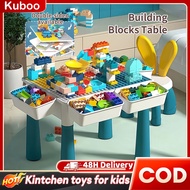 Building Blocks Table And Chair For Kids With Building Blocks Multifunction Set For Kids
