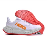 PUTIH Running Shoes HOKA HOKA ONE CARBON X2 - GYM Shoes- White CARBON Sports Shoes For Women Men Adults