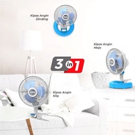 Maspion mini fan 7inch 3in1 F 182 18cm / Maspion Fan F 182 / Maspion / Maspion 3in1 fan Maspion / F 