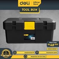 Deli Tool Box Kuat / Kotak Perkakas Ukuran Kecil Sedang Besar DL43291X