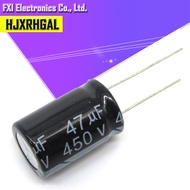 5PCS 450v47uf 450v 16x25 Electrolytic capacitor 450v 47uf 16*25