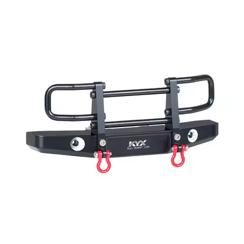 KYX Racing Aluminum Front Bumper Upgrades Parts Accessories for 1/18 RC Crawler Car Traxxas TRX-4M T