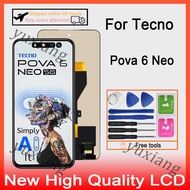 OEM For Tecno Pova 6 Neo 4G 5G LCD Display Touch Screen Replacement
