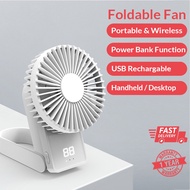Power Bank Portable Fan USB Fan strong wind mini fan portable potable fan USB fan portable fans port
