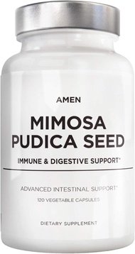 Amen Organic Mimosa Pudica Seeds Capsules, 2 Month Supply, Vegan Mimosa Pudica Seed Plant Supplement