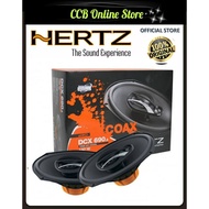 Hertz Dcx-690.3 Car 6" X 9" Audio Dieci 3-Way Coaxial Speakers &amp; Grills Pair New