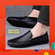 🎉2025 Lowest Price🎉Kasut kulit lelaki Men's Loafers Wedding Shoes Large Size 38-47 Work Shoes Busine