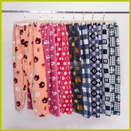 ❁ ▬ ❤ Adult Pajama Pranela Flannel Type Sleepwear Makapal Pajama Pants for Women