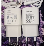 HP INFINIX ITEL TECNO 18 WATT ORIGINAL CHARGER TYPE C CABLE AND MICRO USB CABLEhp