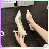 DUSTO Basic Classy Women's Office Shoes Simple Pointed High Heels DW25C0800A