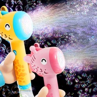 Fully Automatic Bubble Wand Light Deer Bubble Machine Bubble Bubble Wand Children Outdoor Bubble Toy