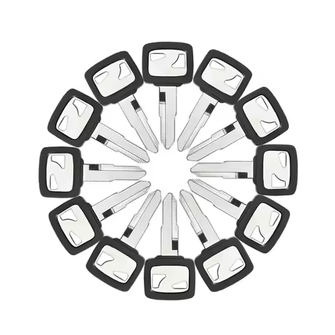 3Pcs New Blank Key Motorcycle Replace Uncut Keys For HONDA DIO 56 57 Z4 125 SCR100 WH110 SCR WH 100 