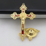 1pc Tượng Chúa Jesus vác Thánh Giá RORPOIR, Tượng trang trí Kitô giáo, Tượng đóng đinh tôn giáo cho