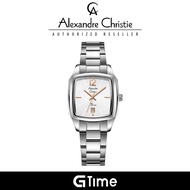 [Official Warranty] Alexandre Christie 2454LDBSSSLRG Stainless Steel Women Watch Water Resistant 30m